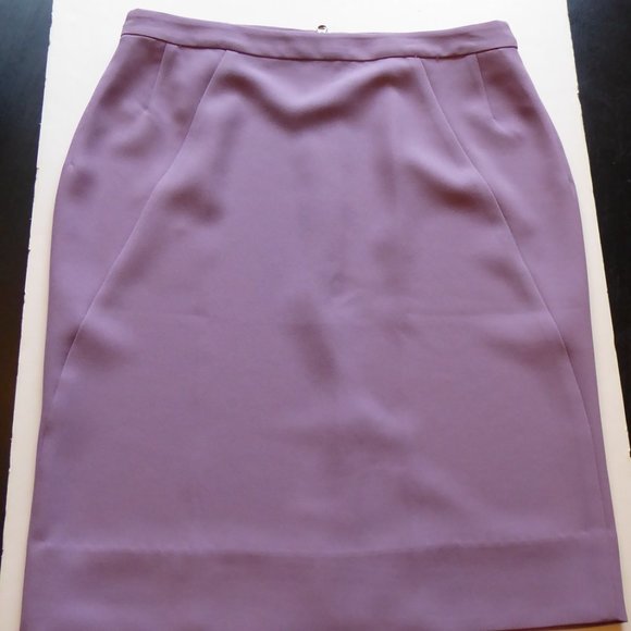 Moschino Cheap and Chic Purple Lilac Pencil Skirt USA Size 8